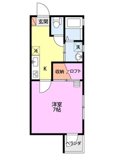 シャルマンX【2階】の間取り