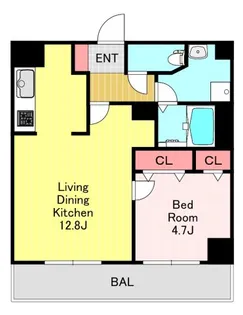 Plus-D【5階】の間取り