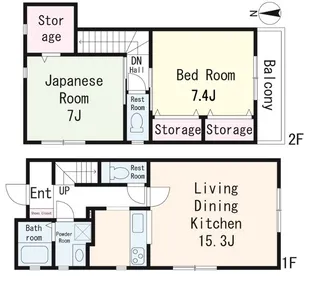 スフィア・コート【1階】の間取り