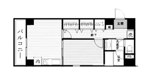 東京都台東区上野2【マンション】の間取り
