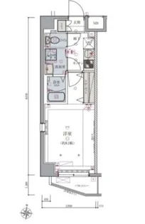 東京都江東区大島2【マンション】の間取り