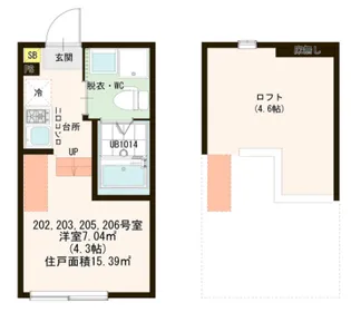 東京都足立区梅島3【アパート】の間取り
