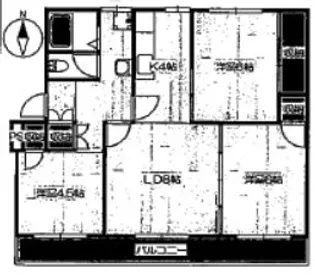 ヴィラナリー加東III 2号棟【3階】の間取り