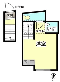 コートハウス西馬込【2階】の間取り