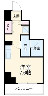 スパシエ横浜アルト【6階】の間取り