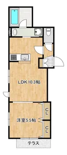 Pastoral 武蔵新城~パストラルムサシシンジョウ~【1階】の間取り