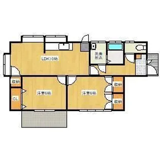 福岡県久留米市高良内町【一戸建】の間取り