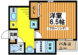 東京都渋谷区笹塚3【アパート】の間取り