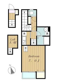アヴァンセ(中町1)【2階】の間取り