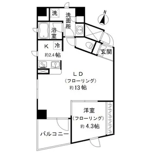 ステラフォート【2階】の間取り