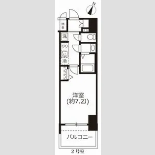 愛知県名古屋市中区新栄2【マンション】の間取り