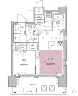 東京都墨田区立川1【マンション】の間取り