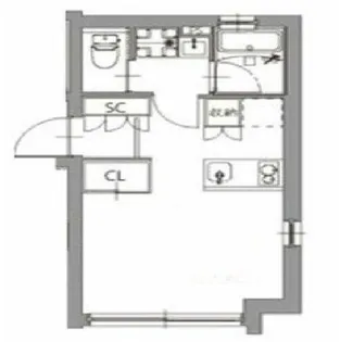 東京都北区赤羽1【マンション】の間取り