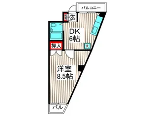 第2ヒカリマンションの間取り