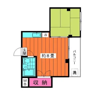ハイムイワモト【3階】の間取り