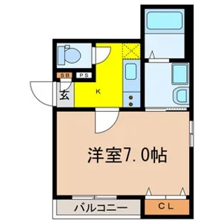 サニーハウス【1階】の間取り