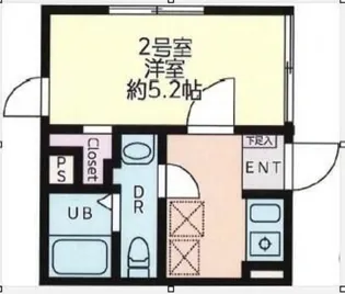 東京都品川区小山6【マンション】の間取り