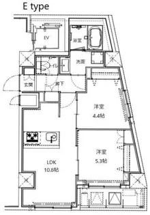 レアライズ町屋【2階】の間取り