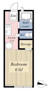 グリーンアルス【2階】の間取り