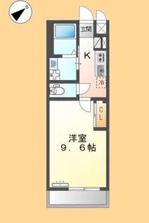 ベル フルール【2階】の間取り