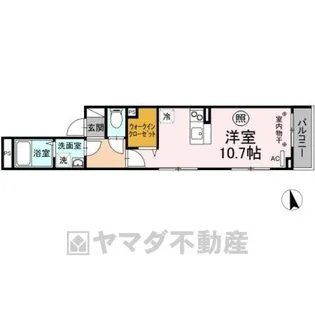 アンソレイエ・オリオン【3階】の間取り