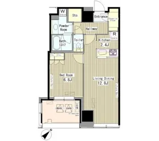 MY TOWER RESIDENCE(マイタワーレジデンス)【11階】の間取り