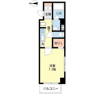 クラインガルテン【2階】の間取り