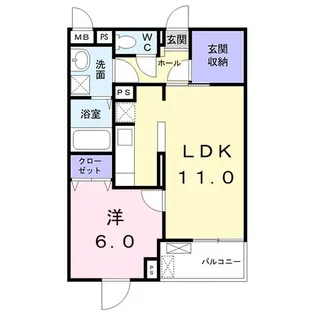 ステイブル日吉【2階】の間取り
