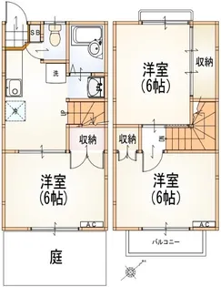 ガーデンタウン聖蹟桜ヶ丘1号館の間取り