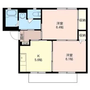 サニーハウス初石【2階】の間取り
