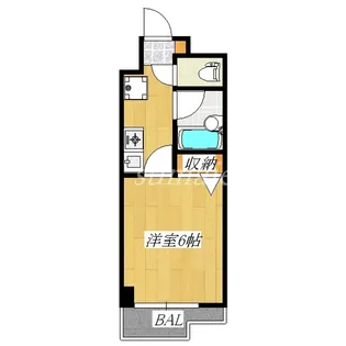 ティファニー舟渡【1階】の間取り