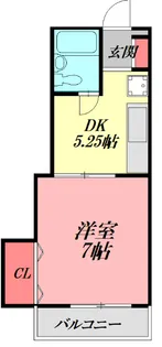 タウンプラザ東【2階】の間取り