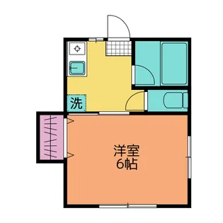 ベルフォート赤羽2【1階】の間取り