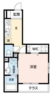 MISAKI【3階】の間取り