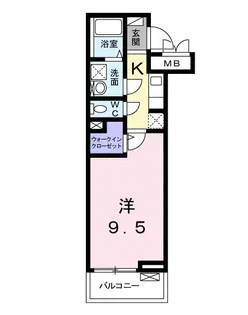 バスケット ハウスI【3階】の間取り