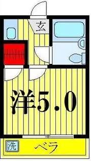 フローラルタウンII【1階】の間取り