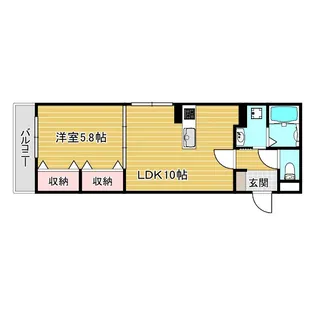 Le Corindon【1階】の間取り