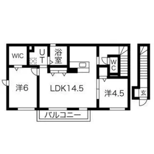 メゾン ラフィーネ【2階】の間取り