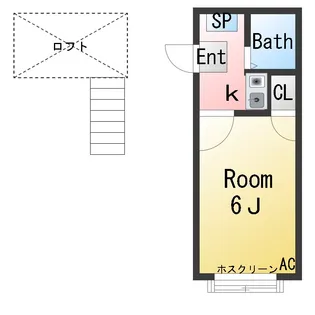 ベルトピア岡崎I【2階】の間取り