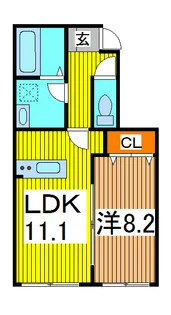 アンクレット【1階】の間取り