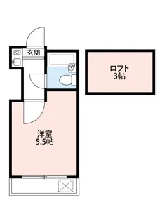 ライブコア東武練馬【1階】の間取り