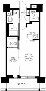 ガーラ・レジデンス浅草【7階】の間取り