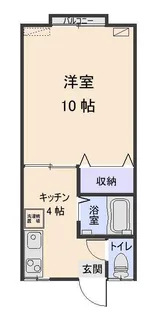 メゾンロアール【1階】の間取り