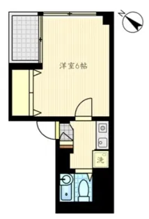 ファインズコート川崎南【3階】の間取り