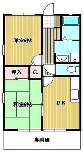 フォブール宮浦【1階】の間取り