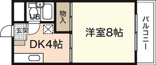 ベルメゾン田方【3階】の間取り