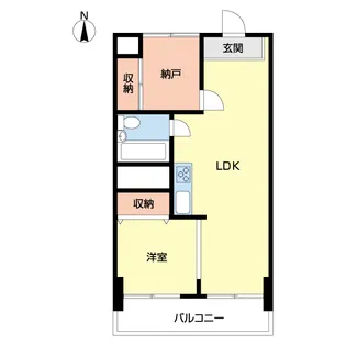 西船橋永谷マンション【3階】の間取り