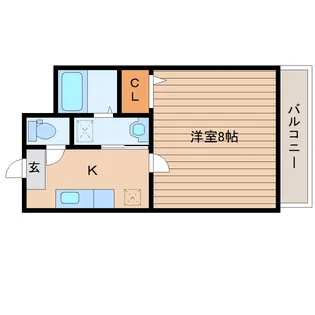 サンシャインステージ壱番館【2階】の間取り