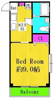 ヴィラ・ヴェルデ【2階】の間取り