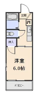 メゾンKS【2階】の間取り